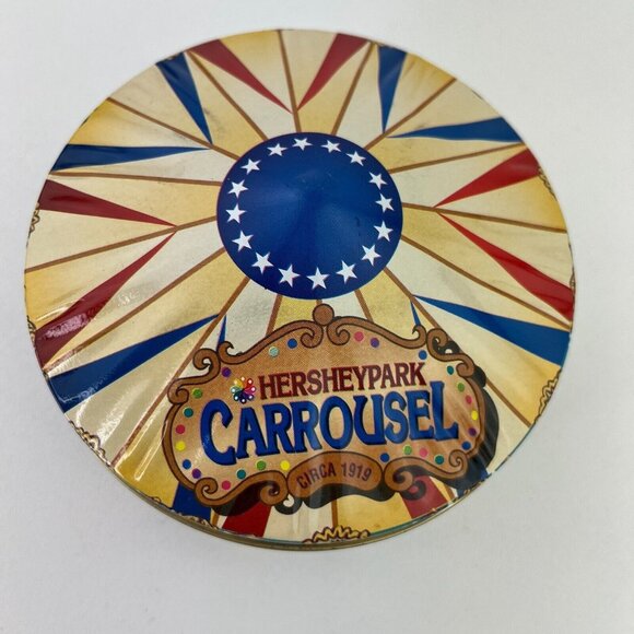 HersheyPark Carrousel Circa Tin Hometown Series Tin Can #13 Vintage 1996 - Picture 5 of 7